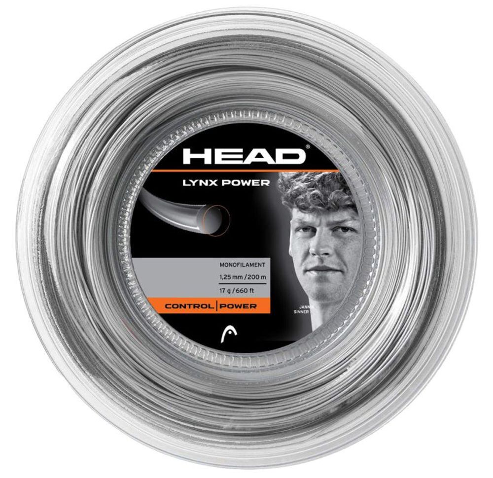 Теннисные струны Head LYNX Power (200 m) - silver