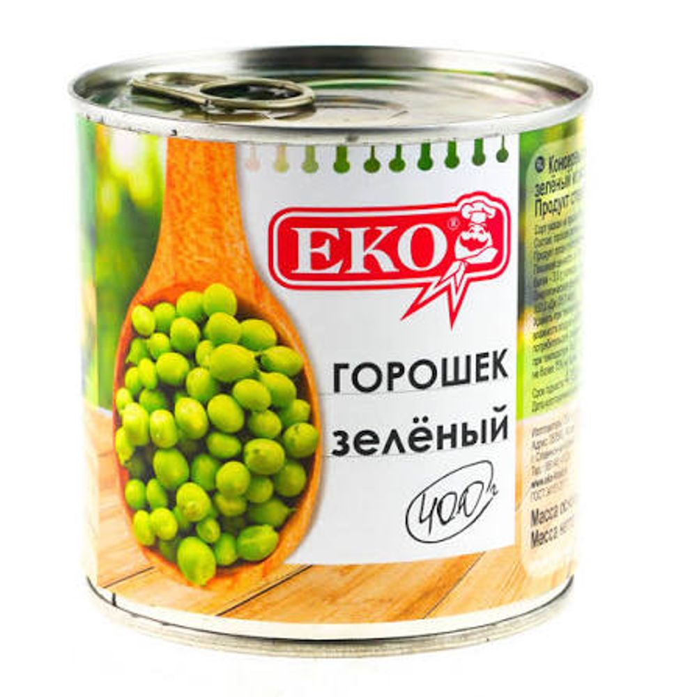Горошек Зеленый EKO 400гр