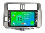 Магнитола для Toyota Land Cruiser Prado 150 2009-2013 - Airoc AB-1114 (кнопки и крутилки), Android 13, Быстрая, SIM-слот, CarPlay