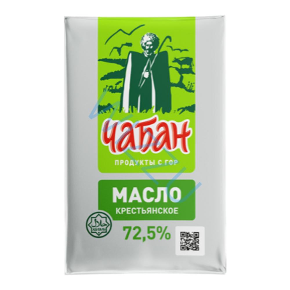 Масло сливочное Чабан Халяль 72.5% 160г