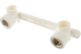 Угольник PPR с креплением двойной ВР 20х1/2" (Lammin) 20/4 Lm31057020015