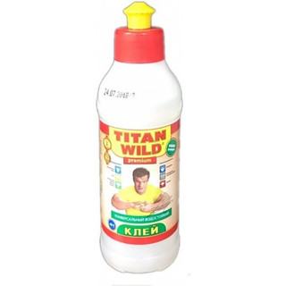 Монтажный клей Titan Wild (Титан Вилд) полимерный универсальный прозрачный, 0,25 л.