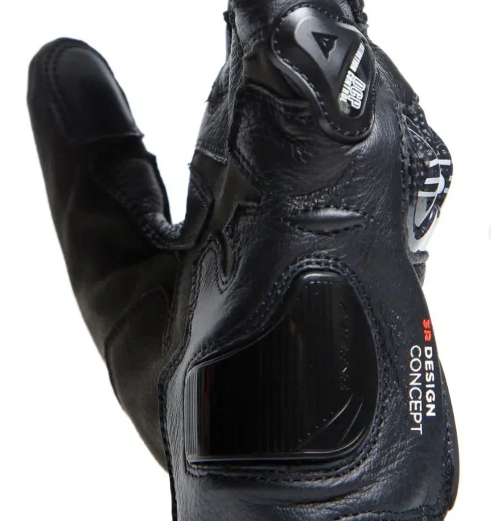 Мотоперчатки Dainese "Carbon 4", кожаные, защита на костяшках и ладонях