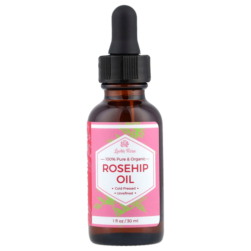 Leven Rose, 100% чистое и органическое масло шиповника, 30 мл (1 жидк. унция)