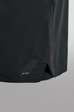 ZARA БАЗОВЫЕ СПОРТИВНЫЕ ШОРТЫ, ЧЕРНЫЙ