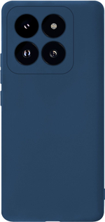 Мягкий Soft Touch чехол из силикона для XIAOMI 14 PRO с бархатной подкладкой