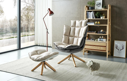 Дизайнерское кресло DC-1565С (бежевое) BEIGE