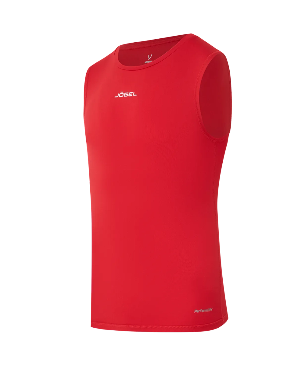 Майка компрессионная CAMP PerFormDRY Baselayer SL Tee, красный
