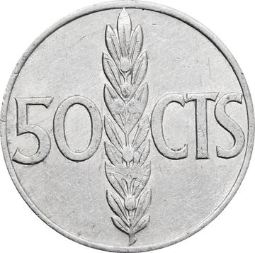 50 сентимо 1966 Испания