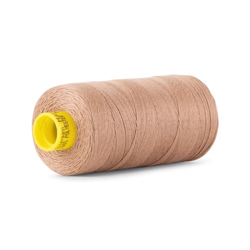 Нитка Gutermann Mara 30 (300 метров), 1 кат., для отстрочки | 139 бежево-коричневый