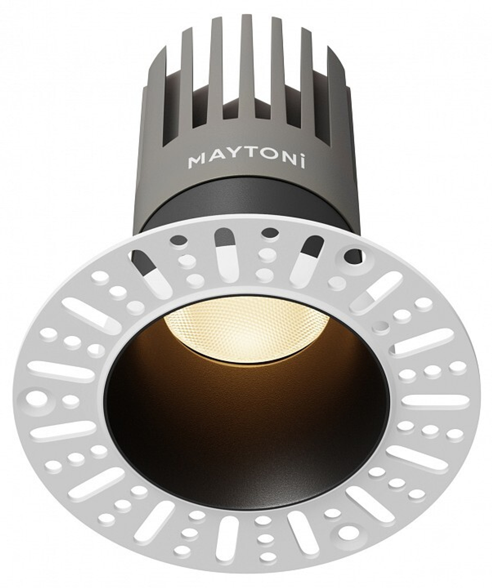 Встраиваемый светильник Maytoni  DL122-15W-3K-TRS-B