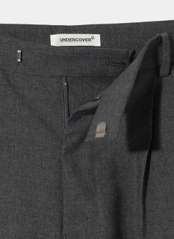 UNDERCOVER БРЮКИ КОМБИНИРОВАННЫЕ СЕРЫЕ