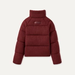 UGG Стеганая вязаная куртка, бордовый