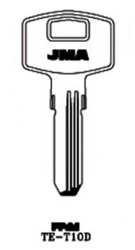 Заготовка вертикального ключа 14486 TE-T10D STS-T10D STS1R STS1RN