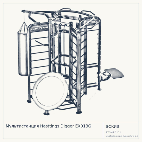 Мультистанция Hasttings Digger EX013G — от 412 000 ₽