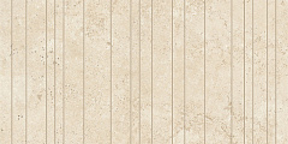 Декорированный керамогранит ATLAS CONCORDE MARVEL TRAVERTINE Sand Cross Chiselled Urban Grid 30х60 AF9Q