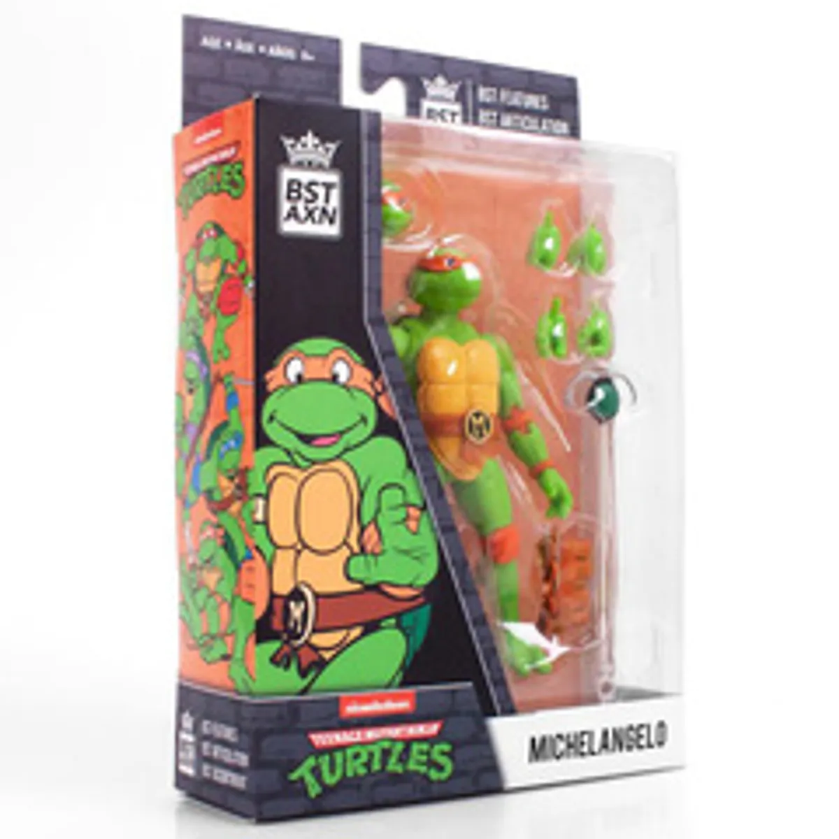 Фигурка BST AXN: Teenage Mutant Ninja Turtles 1987 - Michelangelo
