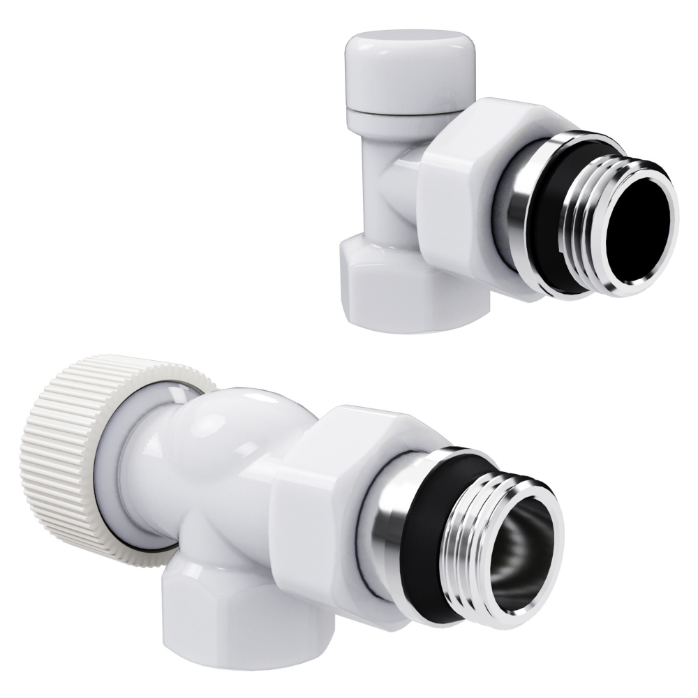 Набор термостатический осевой Royal Thermo Design 1/2quot;М30х1,5 (Белый)
