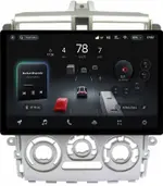 Магнитола для Mitsubishi Colt 6 2002-2012, Colt Plus (правый руль, рамка серебро) - Teyes CC4-PRO монитор 13" 2K QLED на Android 13, Быстрейшая, Snapdragon 778G, ИИ, CarPlay, DSP, 4G SIM-слот