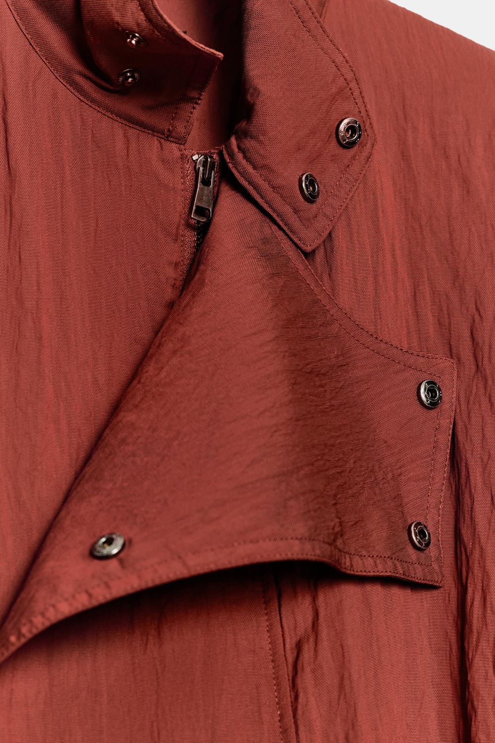 ДВУБОРТНАЯ КУРТКА — ZW COLLECTION — ZARA