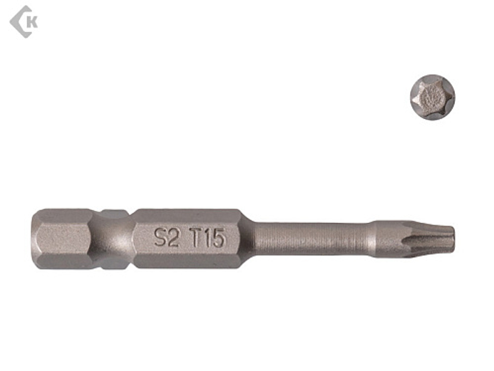 Бита 1/4 15-50 мм Torx Quadro Torsion (10 шт)