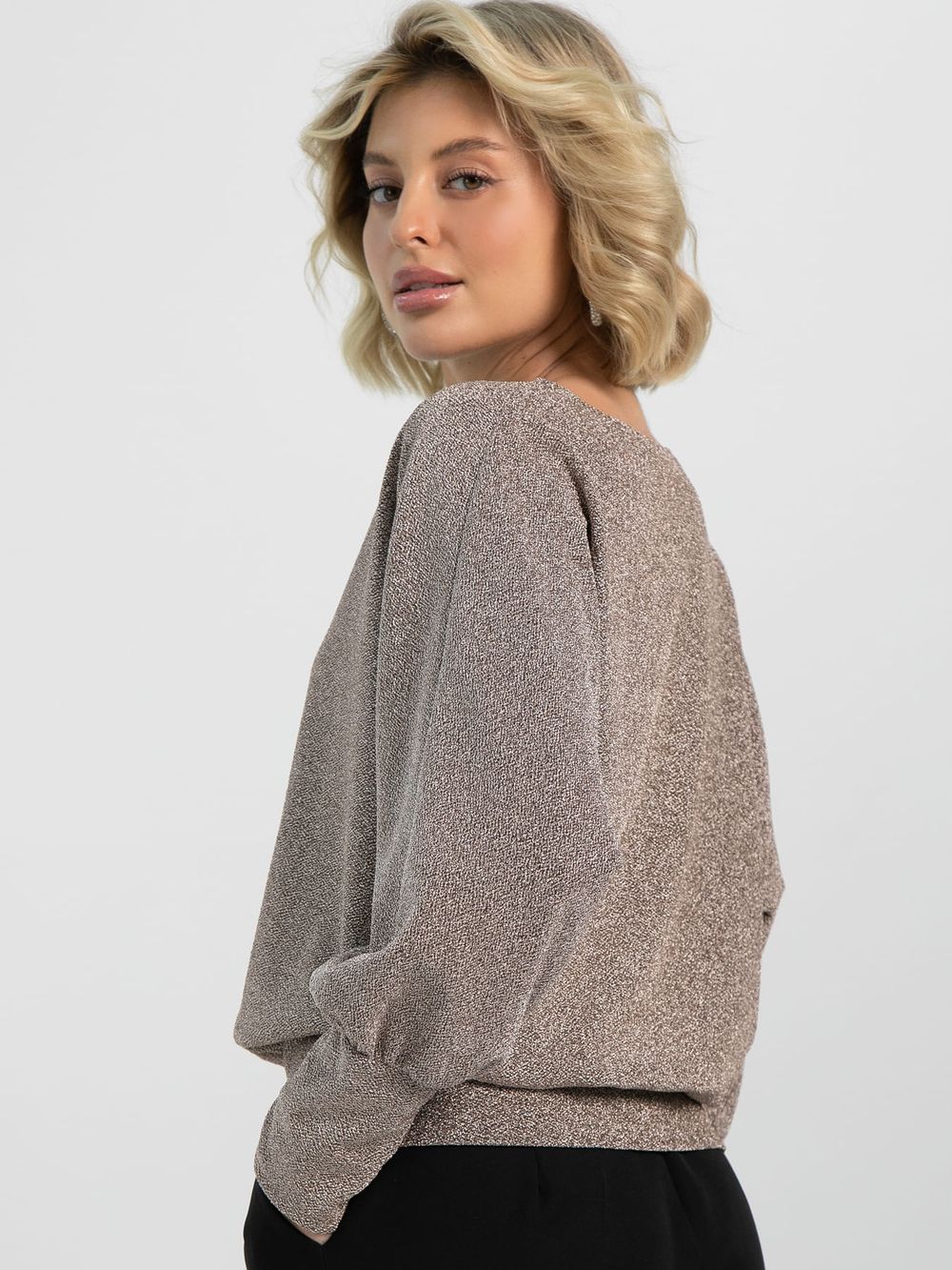 Блуза Гостья из будущего (золото) Б16420-19М LT Collection