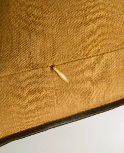ZARA HOME ОДНОТОННАЯ НАВОЛОЧКА ДЛЯ ДЕКОРАТИВНОЙ ПОДУШКИ, РЫЖЕВАТО-КОРИЧНЕВЫЙ