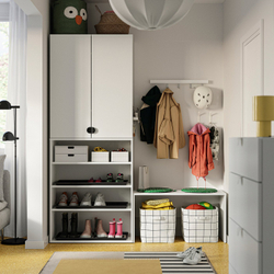 IKEA SLÅTTERVALL  (ИКЕА СЛОТТЕРВАЛЛ)  -  Корзина - ткань 32x35x32 см
