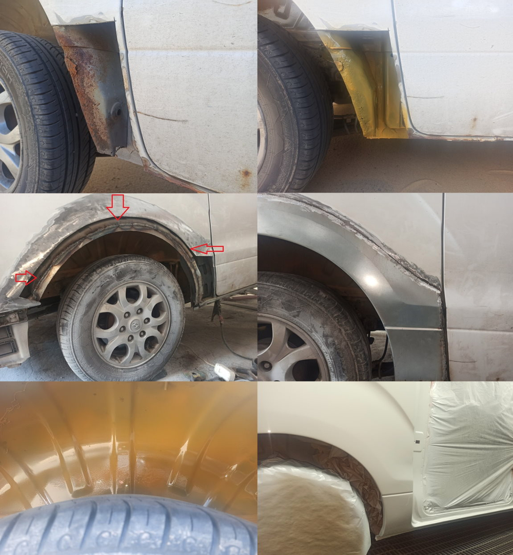 Арка левая Hyundai Starex H1 2007-2019