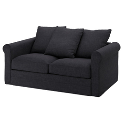 IKEA GRÖNLID  (ИКЕА ГРЁНЛИД)  -  Чехол на 2-местный диван - Хилларед антрацит