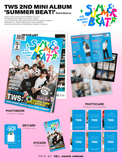 [Альбом] TWS - SUMMER BEAT! (Weverse Albums ver.)