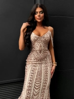 макси платье с бусинами и пайетками + plus size
