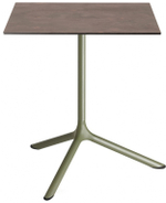 Стол ламинированный обеденный складной Scab Design Tripe Maxi Folding, оливковый, кортен