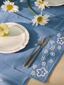 Салфетка под приборы Незабудки из коллекции Ethnic, 33х48 см