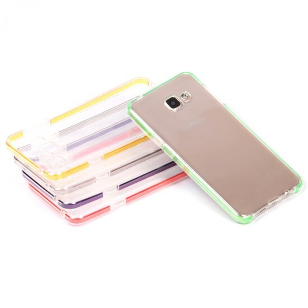 Чехол ТПУ для Samsung Galaxy A7 (2016), 009173 Фиолетовый