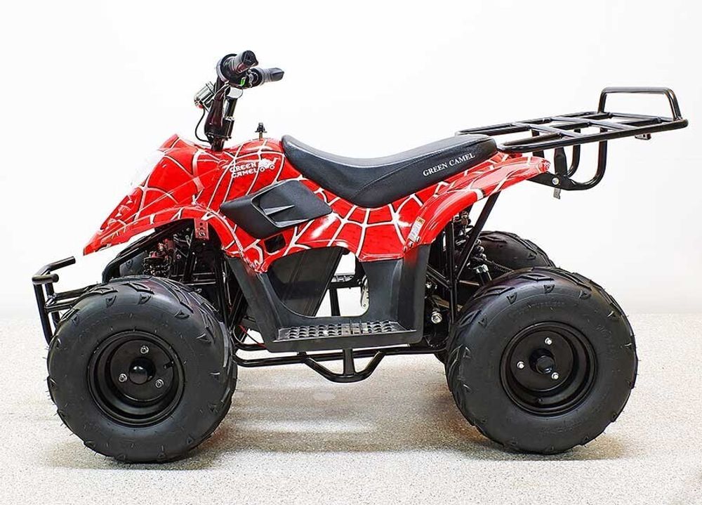 Квадроцикл детский GreenCamel Гоби K51 (36V 800W R7 Цепь) быстросъем, ножной тормоз электр.