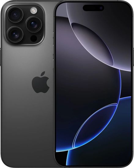 Смартфон Apple iPhone 16 Pro Max 512 ГБ Черный Титан (nano SIM+eSIM)