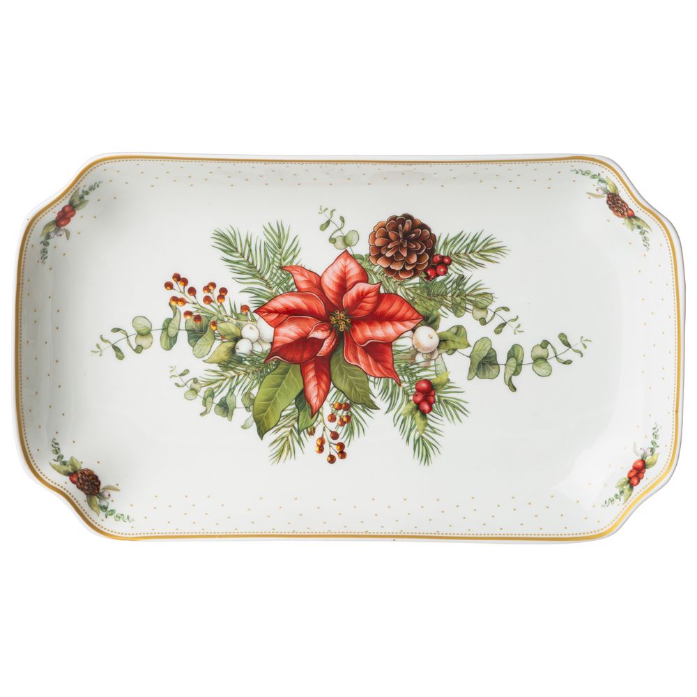 БЛЮДО LEFARD "CELEBRATION" ГЛУБОКОЕ 30*17*4 СМ (КОР=24ШТ.)