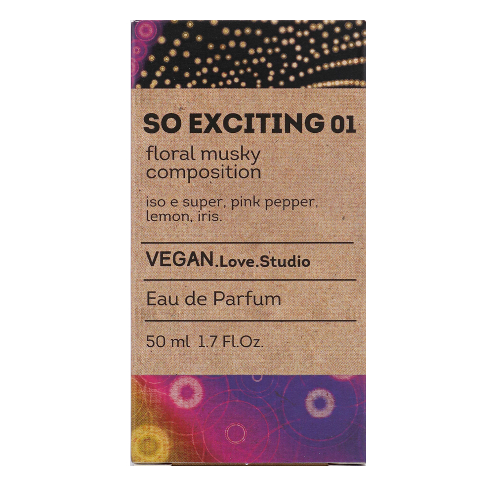 Вода парфюмерная Vegan Love Studio So Exciting 01 (Веган Лав Студио Соу Эксайтинг 01) – 50ml for women