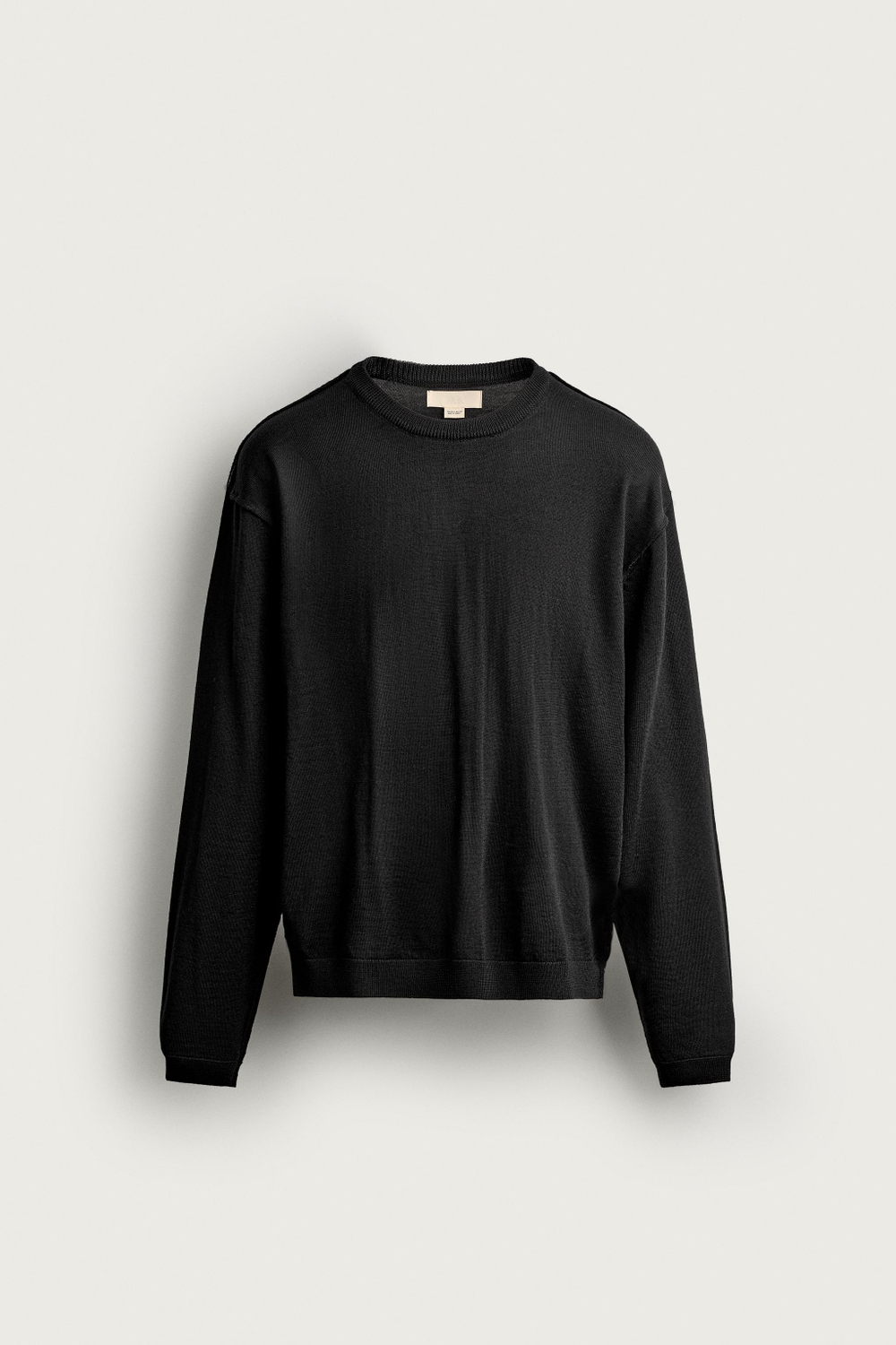 СВИТЕР REGULAR FIT СО ШВАМИ — ZARA