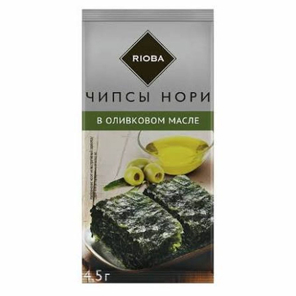 Чипсы нори RIOBA в оливковом масле
