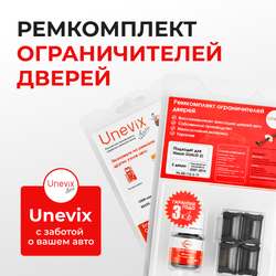 Ремкомплект ограничителей дверей Nissan DUALIS (I) J10 (2 двери, тип 12) 2007-2014