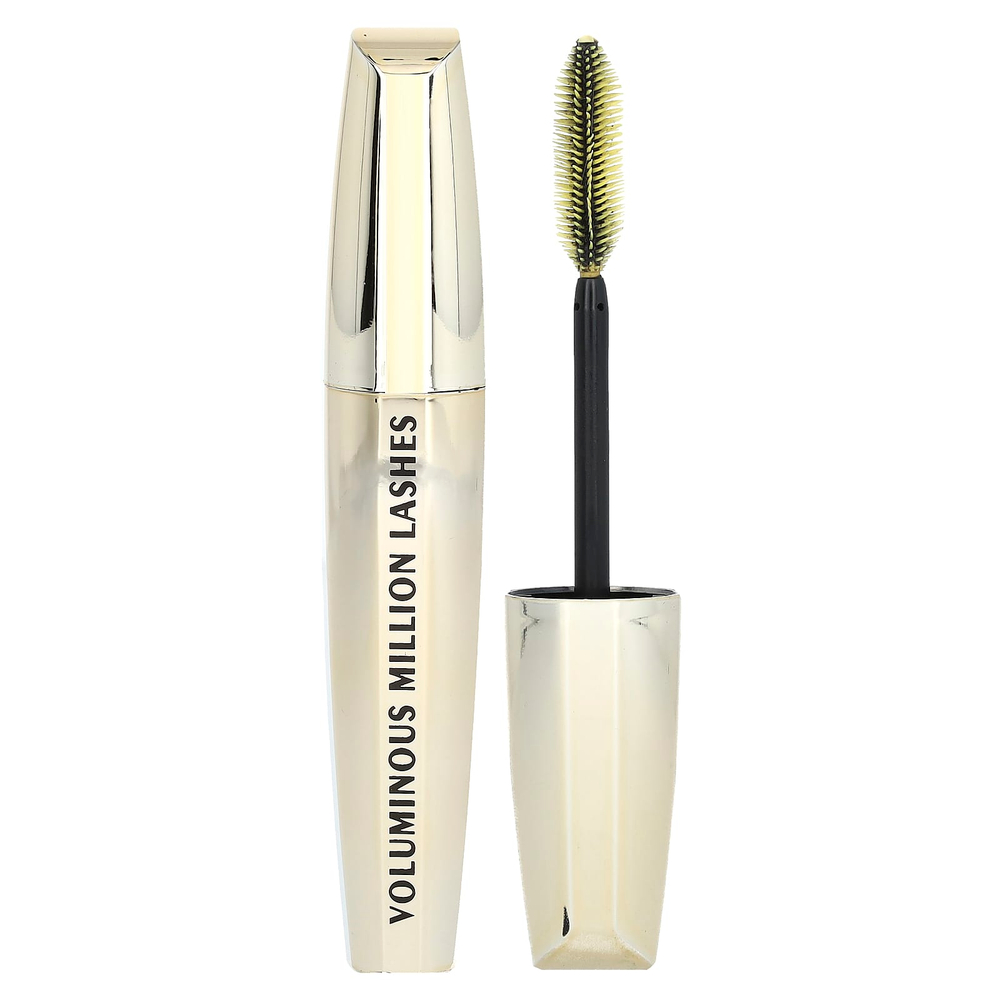 L'Oréal, Тушь для ресниц Voluminous Million Lashes, угольно-черная 635, 9 мл