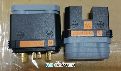 Разъём силовой QS10S антиискровой (папа+мама)