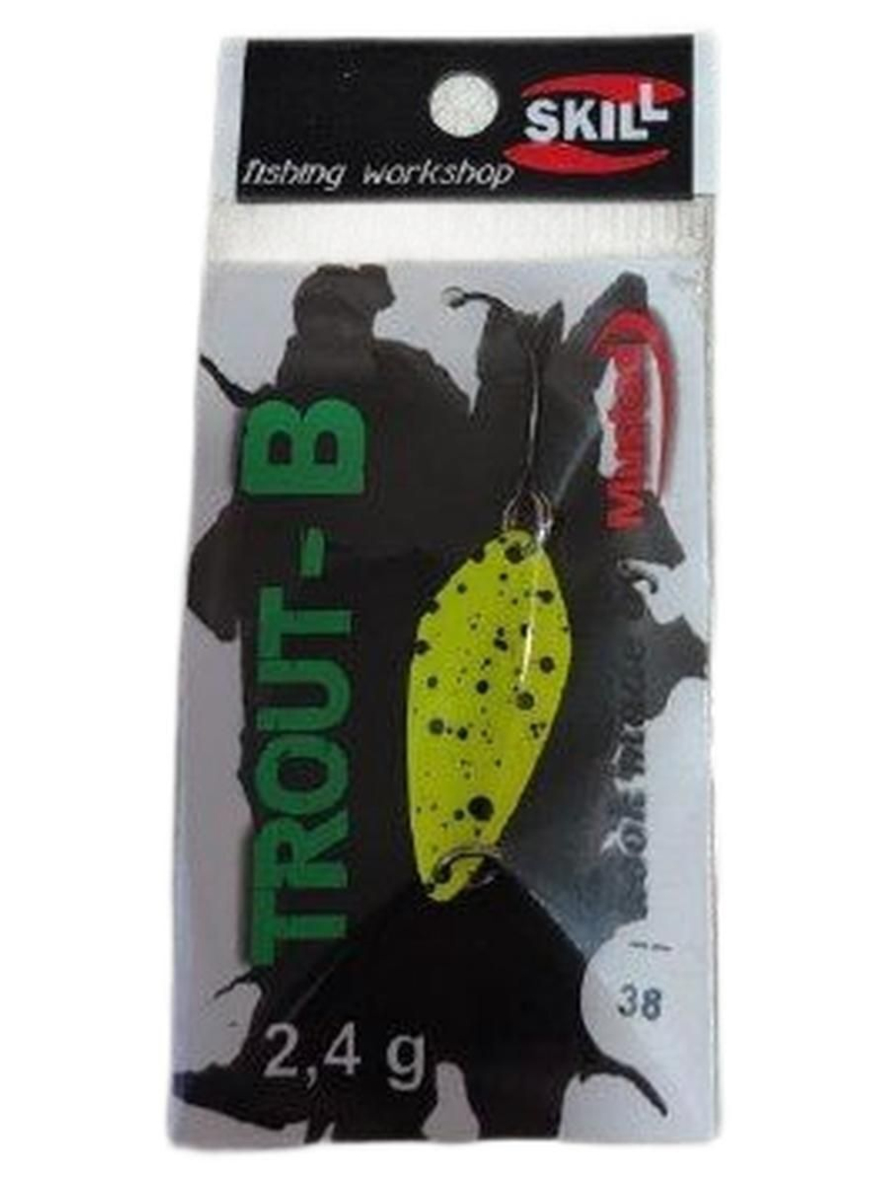 Блесна SKILL TROUT-B 2 цвет 2tb24038