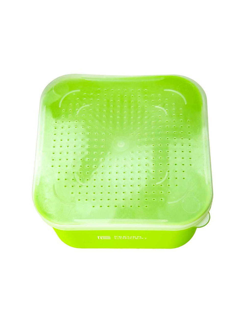 Коробка рыболовная для наживки с крышкой FEEDER CONCEPT BAIT BOX р.L