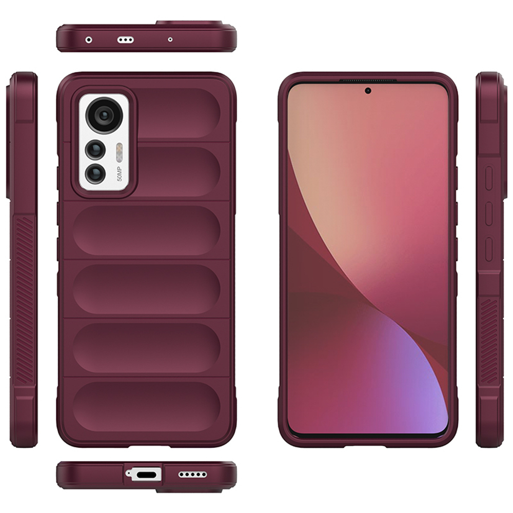 Противоударный чехол Flexible Case для Xiaomi Mi 12 Lite