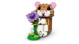 Конструктор LEGO Creator 3in1 31376 Cute Hamster with a Flower