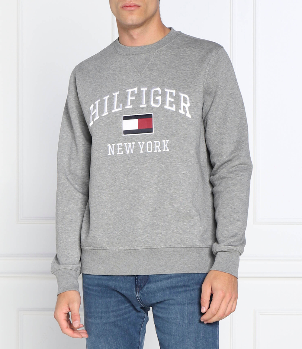 Худи modern varsity Tommy Hilfiger - серый(MW0MW28755)