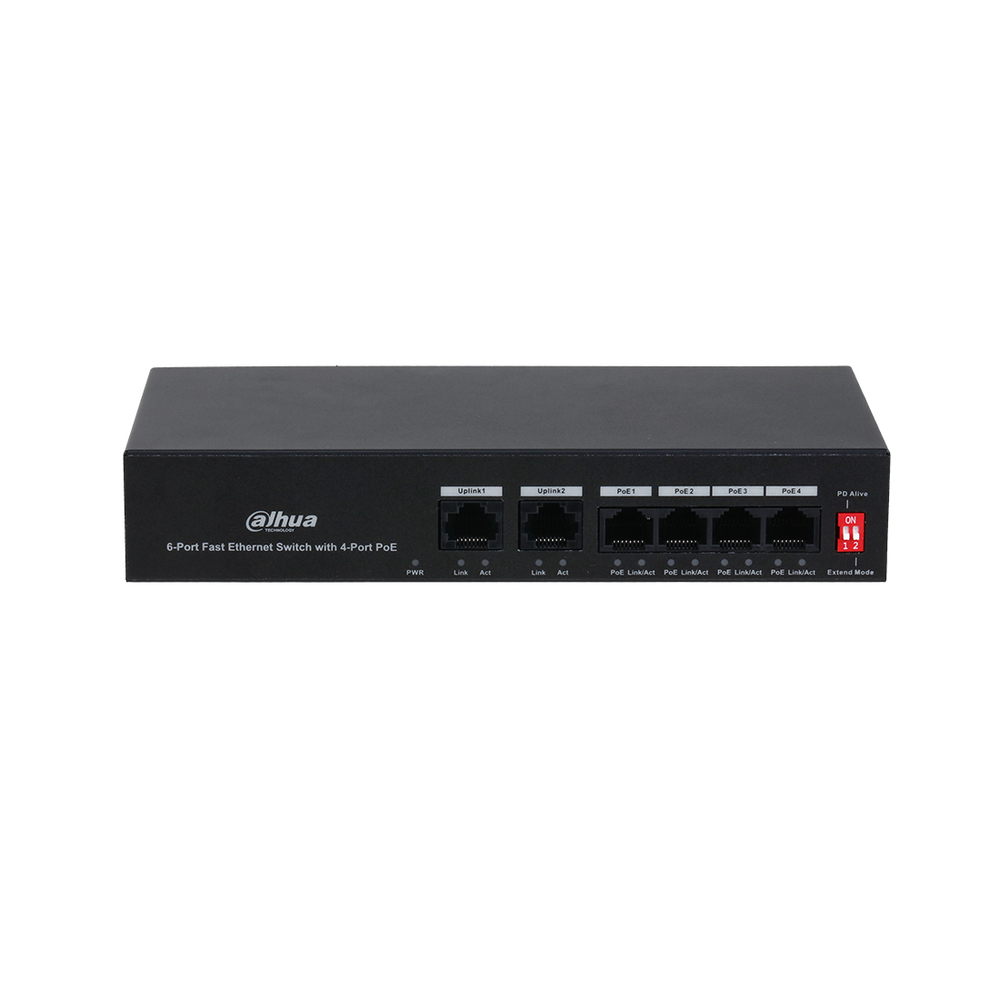 Коммутатор Dahua DH-S3006-4ET-45